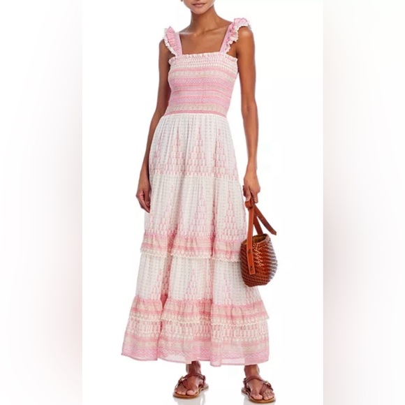 Alicia Bell Christine Tiered Maxi Dress Size XS NWT - Picture 3 of 13